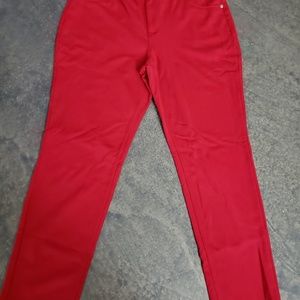 Red pants